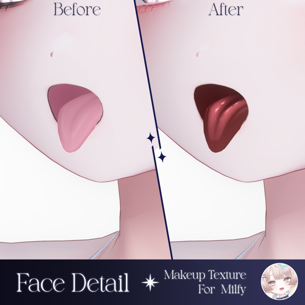 ✦ ミルフィ :: Milfy 対応 ✦ MilkyWay Makeup Texture
