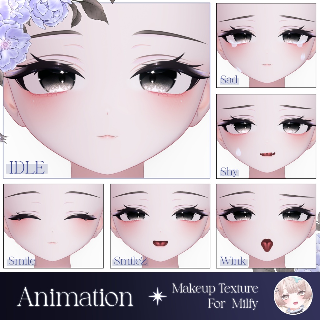 ✦ ミルフィ :: Milfy 対応 ✦ MilkyWay Makeup Texture