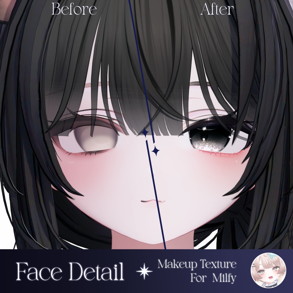 ✦ ミルフィ :: Milfy 対応 ✦ MilkyWay Makeup Texture