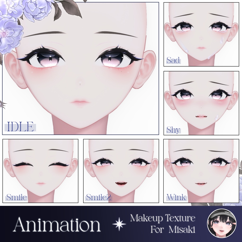 ✦ 海咲 :: Misaki 対応 ✦ MilkyWay Makeup Texture 缩略图 11