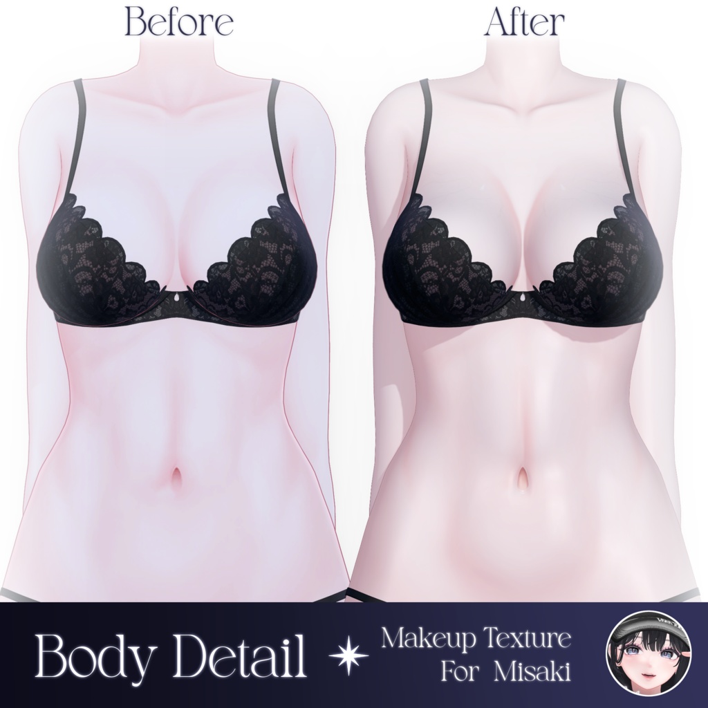 ✦ 海咲 :: Misaki 対応 ✦ MilkyWay Makeup Texture 缩略图 10