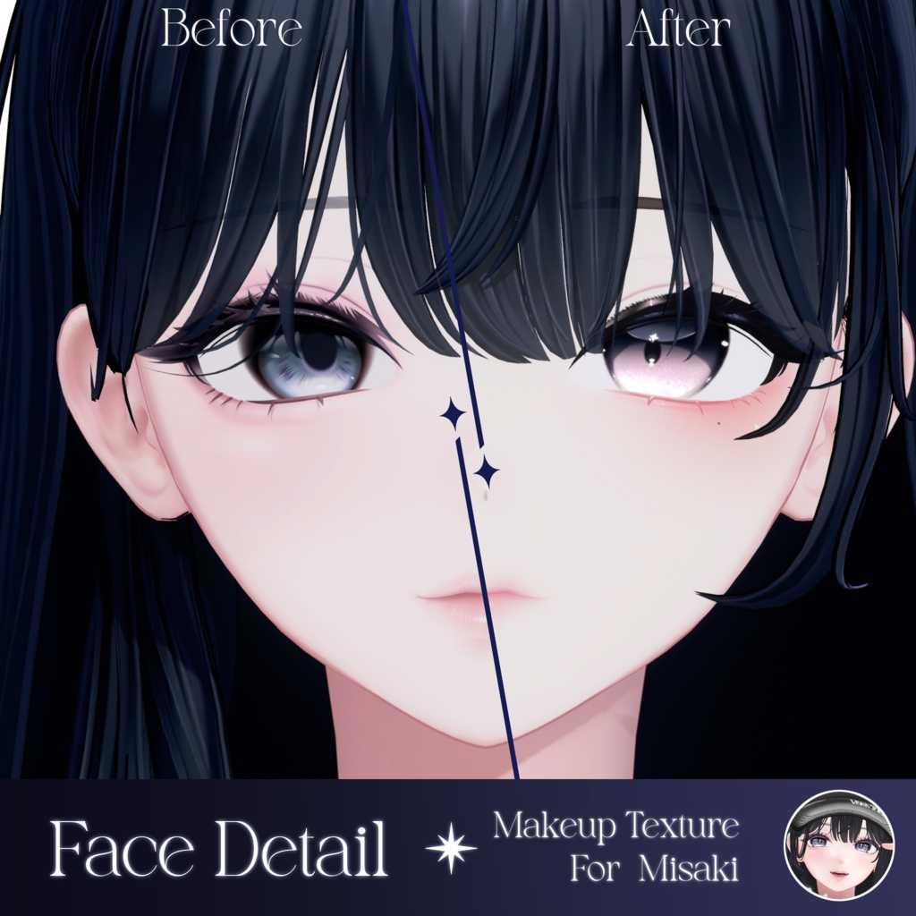 ✦ 海咲 :: Misaki 対応 ✦ MilkyWay Makeup Texture 缩略图 6