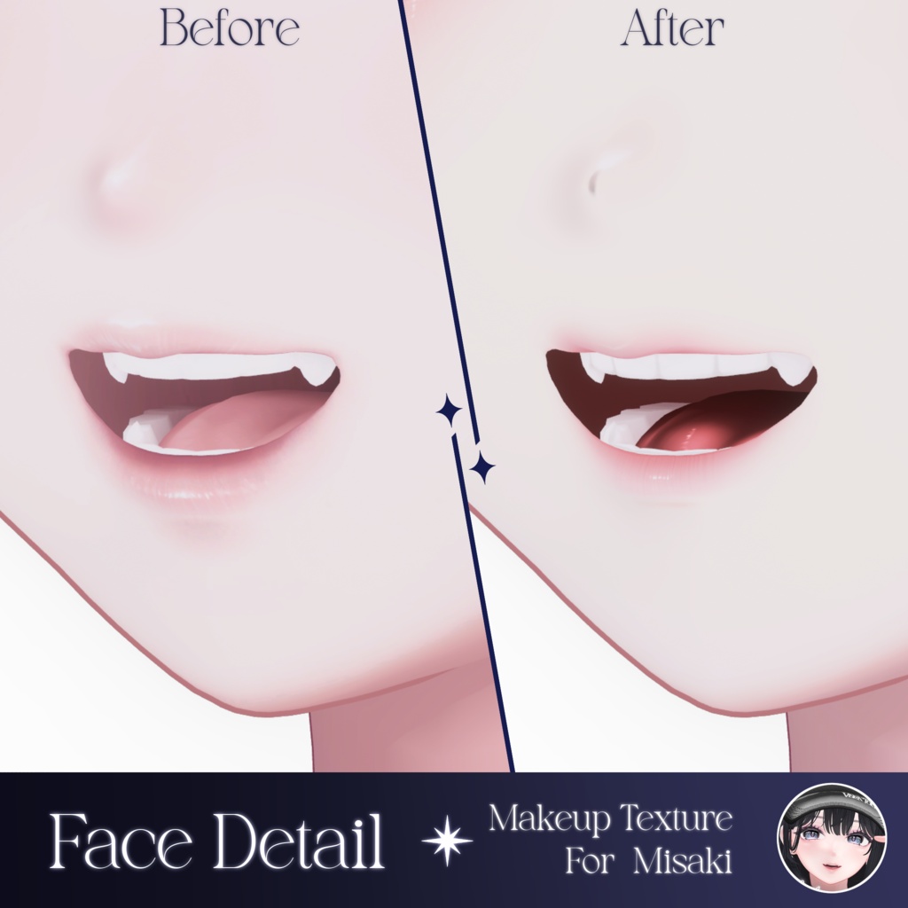 ✦ 海咲 :: Misaki 対応 ✦ MilkyWay Makeup Texture 缩略图 5