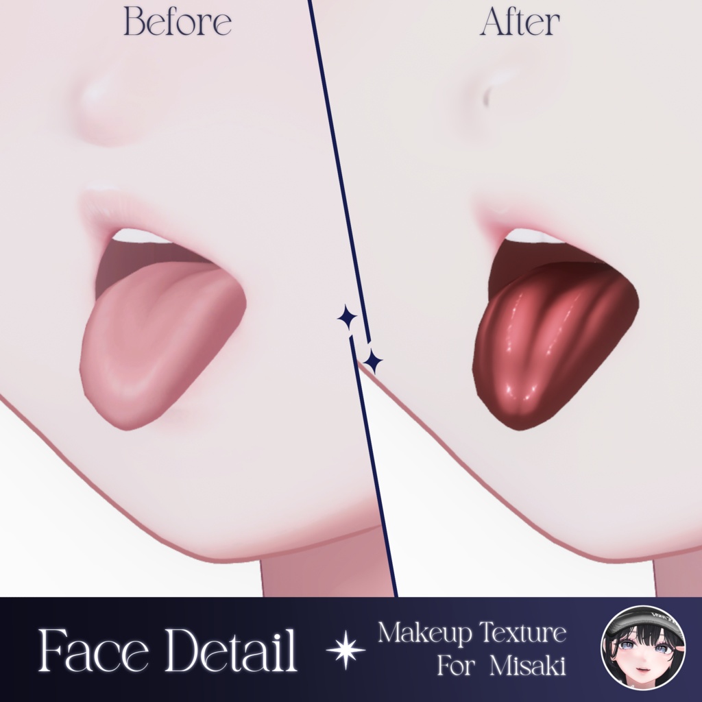 ✦ 海咲 :: Misaki 対応 ✦ MilkyWay Makeup Texture 缩略图 4