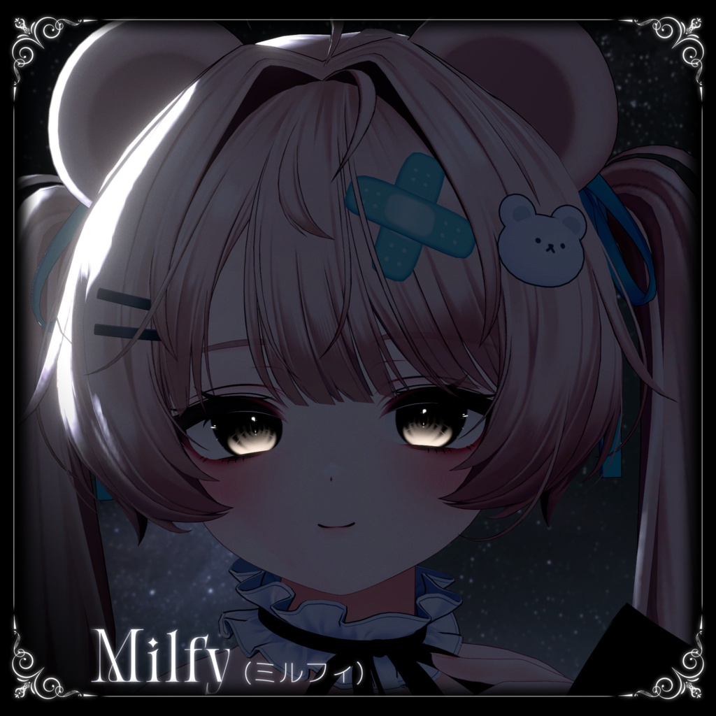 【 10,000 Followers Gift 📢 ~9/23まで FREE 】【20アバター対応】 Eye texture 🤍Chérie🤍