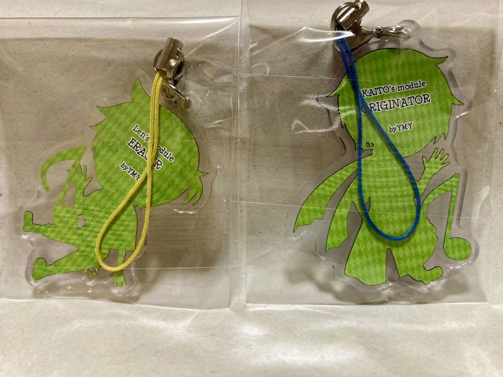 イレイザー&オリジネイター アクリルキーホルダー再販