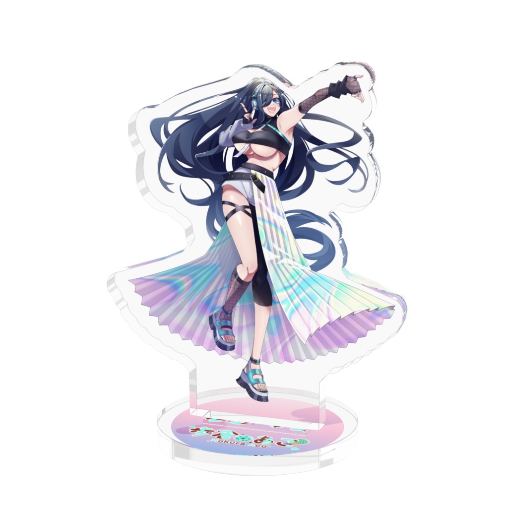 【歩倉あこ/Vtuber】キービジュアル/アクリルフィギュア