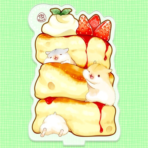 はむケーキアクスタ