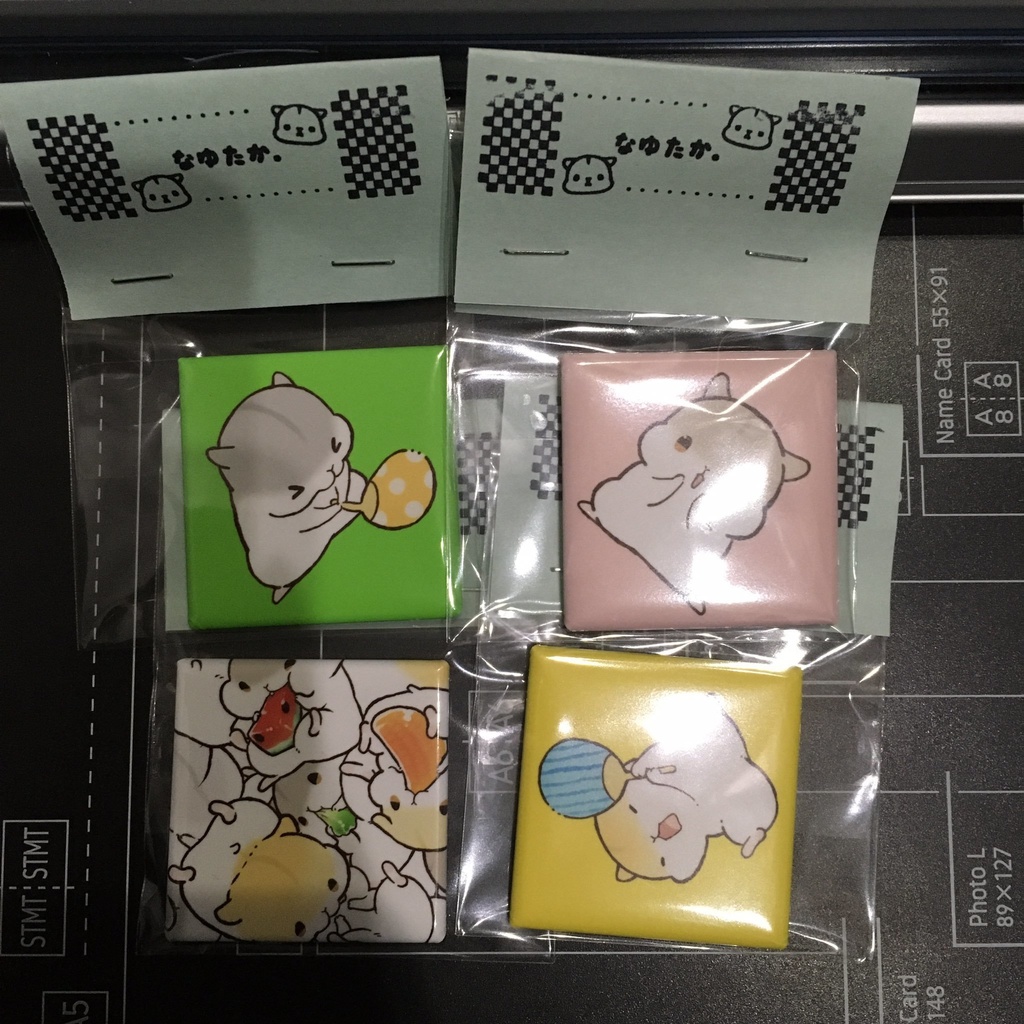 はむ缶マグネット
