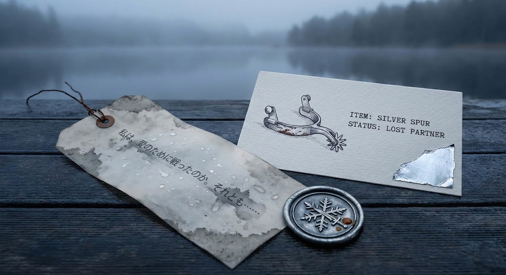 【デジタル素材】断罪と沈黙の聖域:独白の回廊 III ― 湖畔の残響