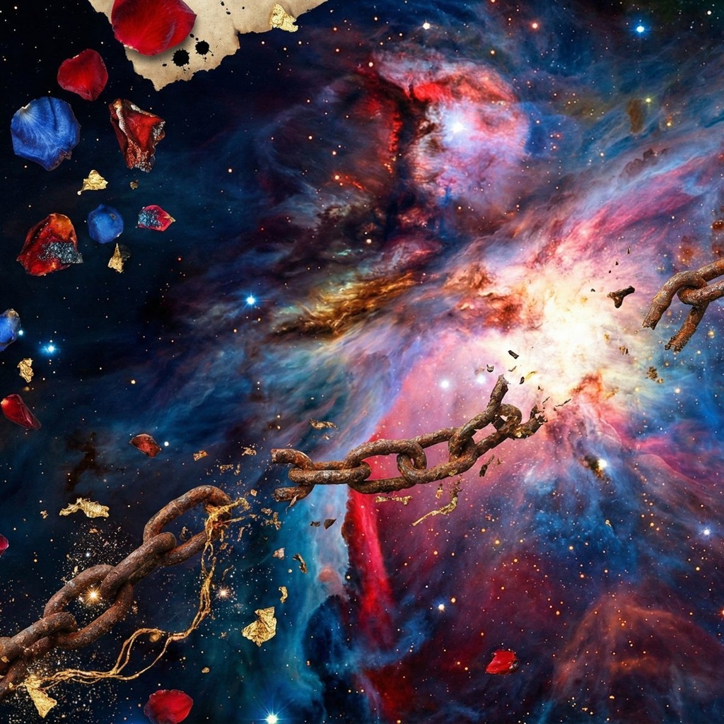 【デジタル素材】断罪と沈黙の聖域:独白の回廊 V ― 再誕の銀河 ―