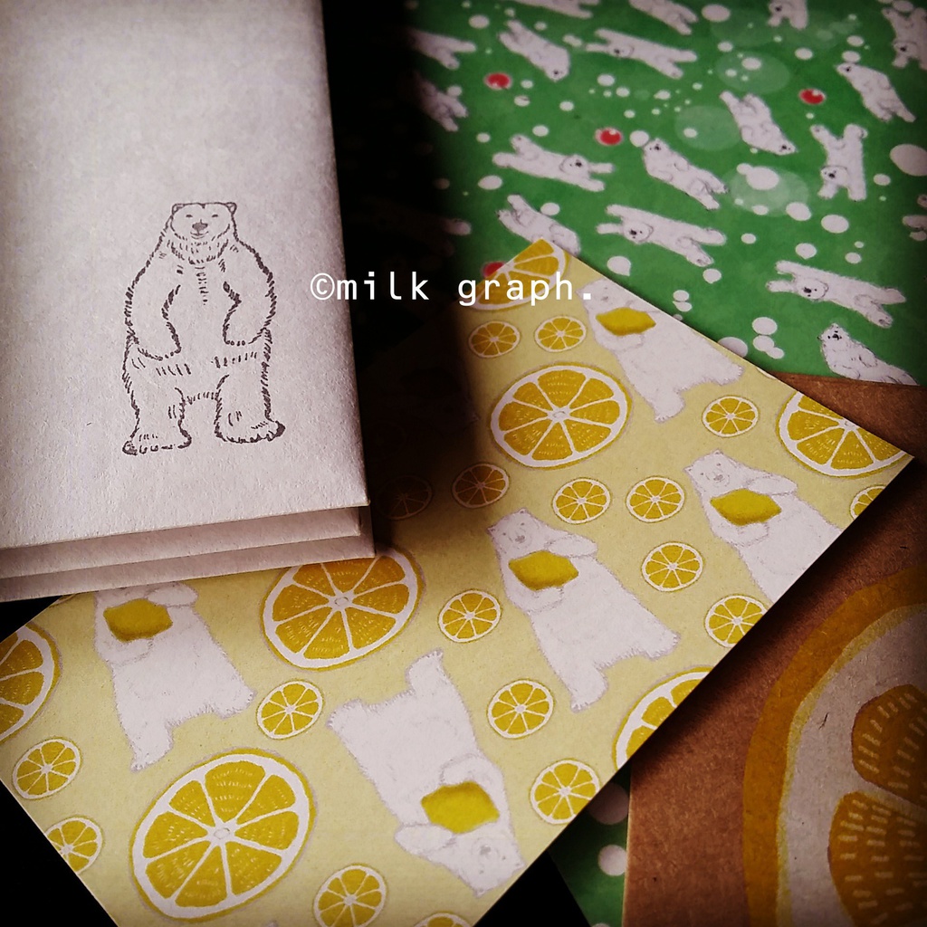 夏のレターセット(レモン)