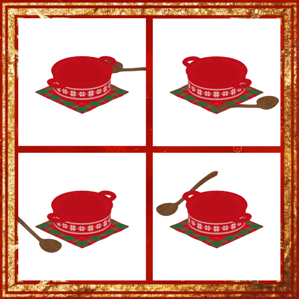 クリームシチュー -Cream stew-【VRChat用3Dモデル】