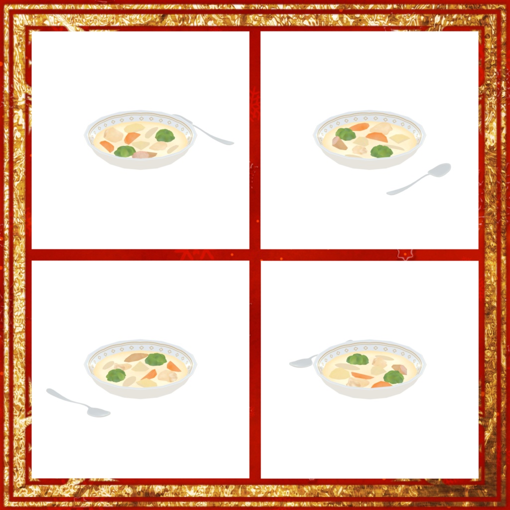 クリームシチュー -Cream stew-【VRChat用3Dモデル】