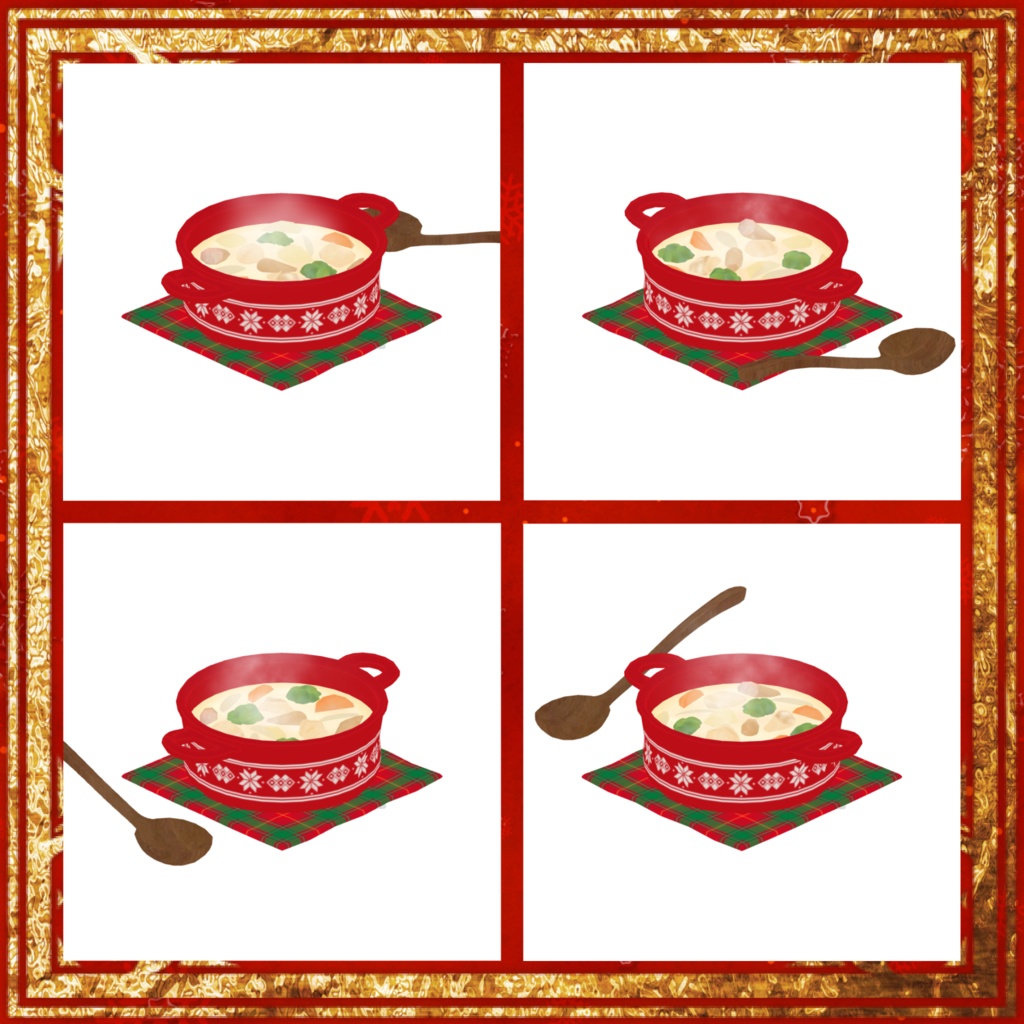 クリームシチュー -Cream stew-【VRChat用3Dモデル】