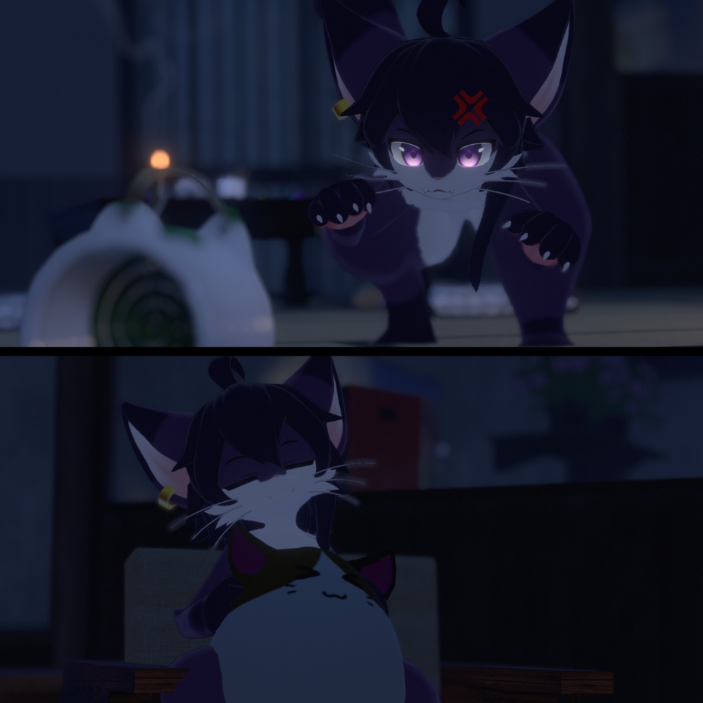 リラ -Lila-【VRChat/VRM対応3Dアバター】