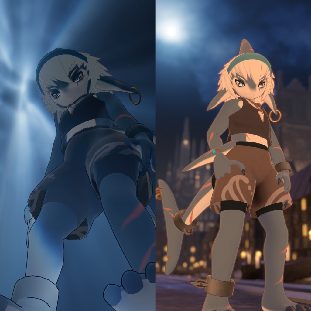 ランザ -Ranza-【VRChat/VRM対応3Dアバター】