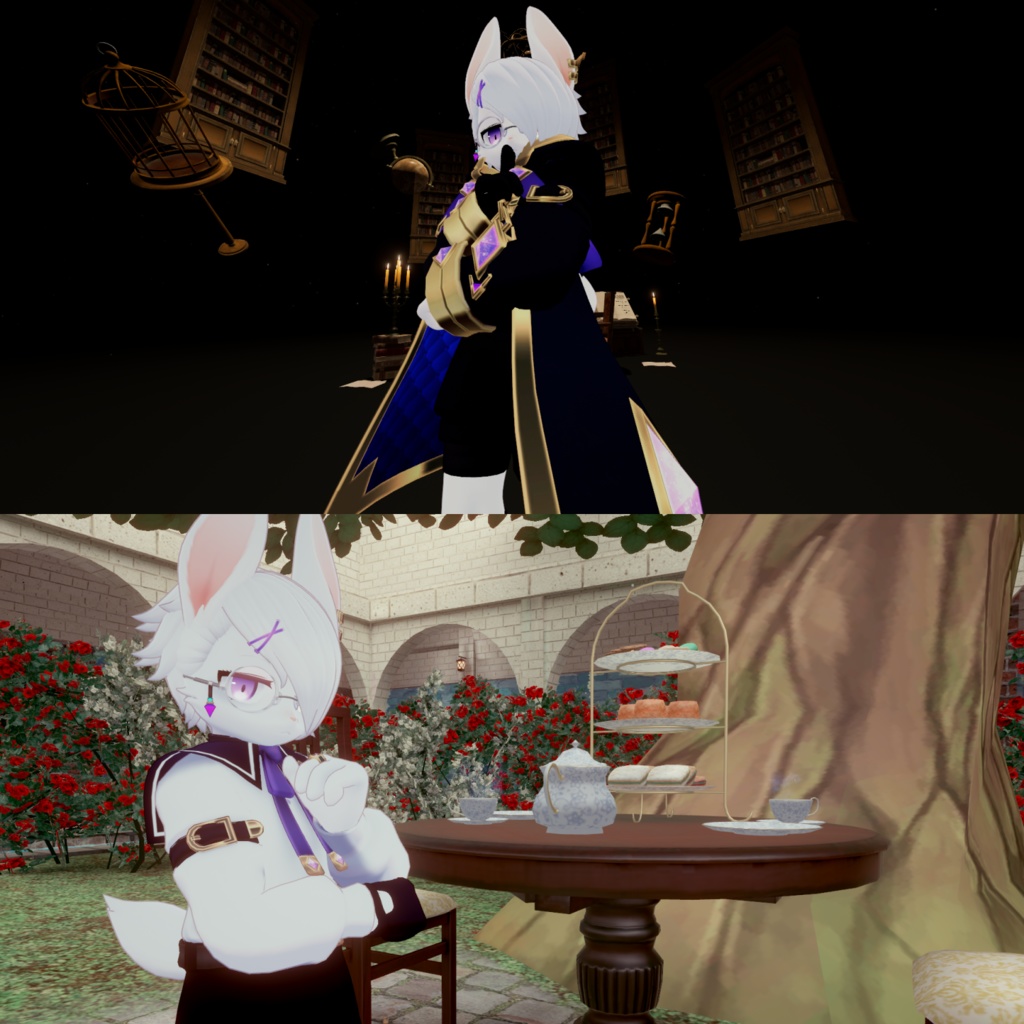 ワズ -Wentworth-【VRChat/VRM対応3Dアバター】