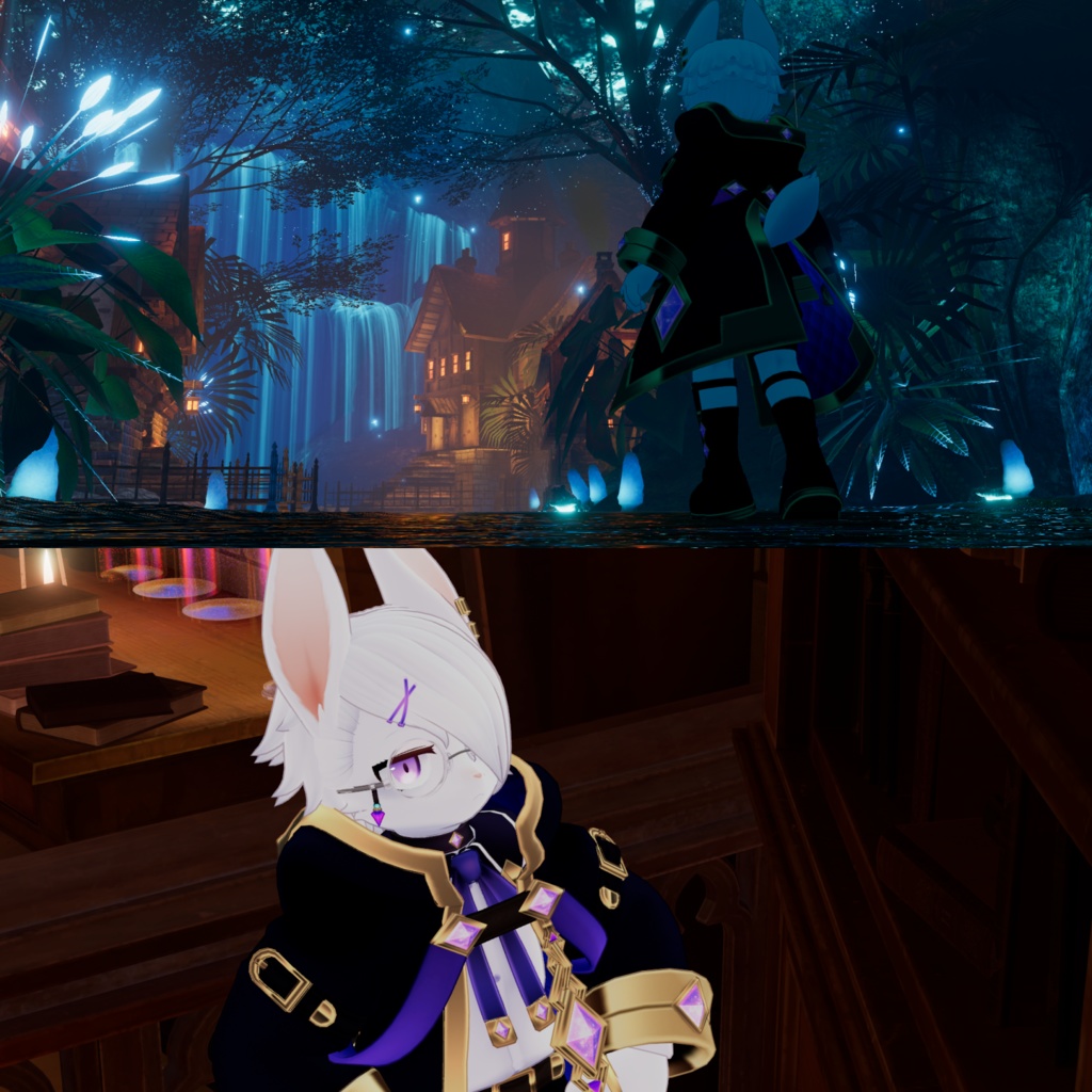 ワズ -Wentworth-【VRChat/VRM対応3Dアバター】