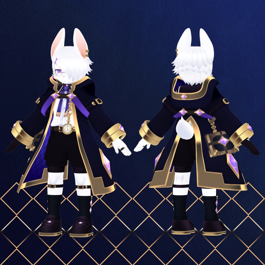 ワズ -Wentworth-【VRChat/VRM対応3Dアバター】