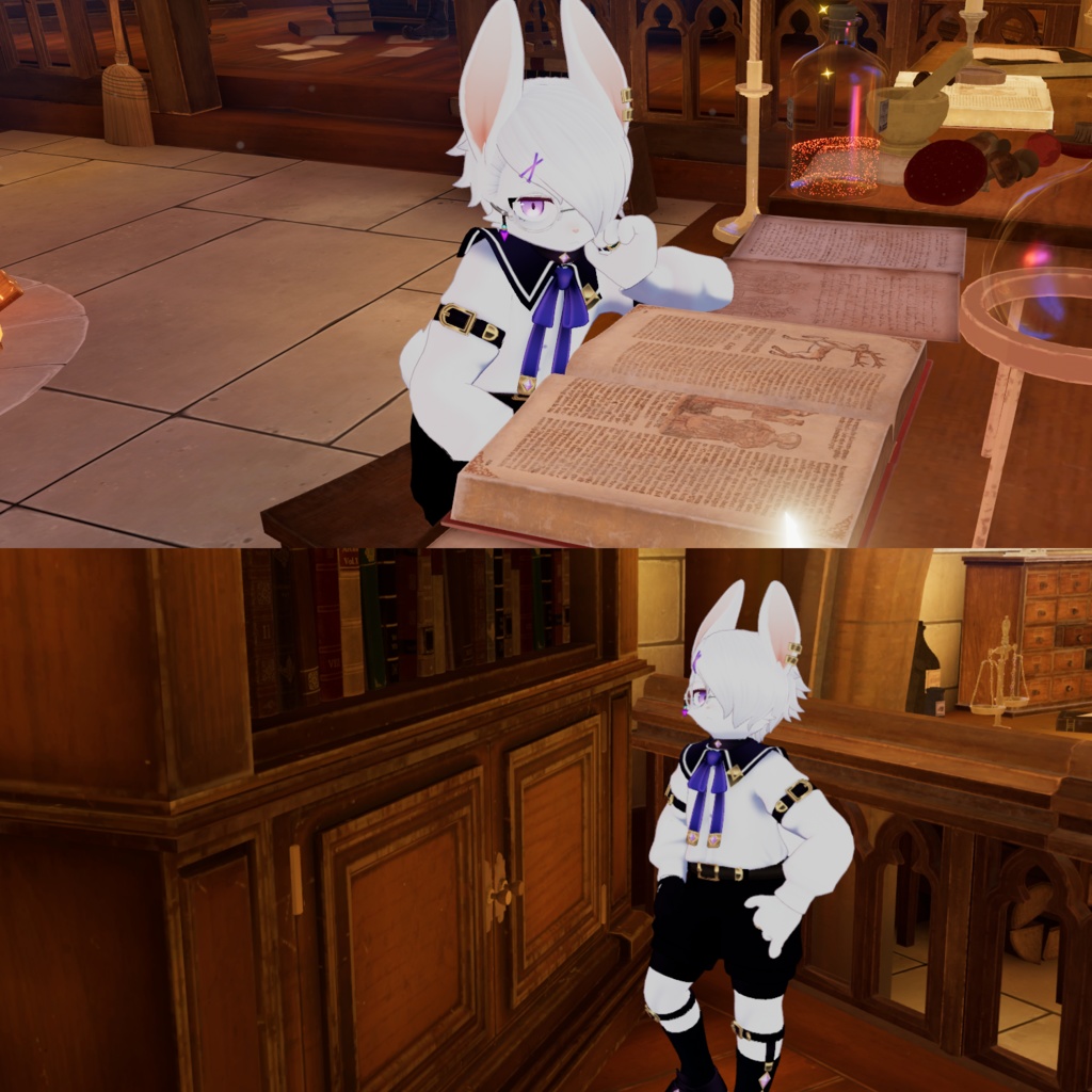 ワズ -Wentworth-【VRChat/VRM対応3Dアバター】