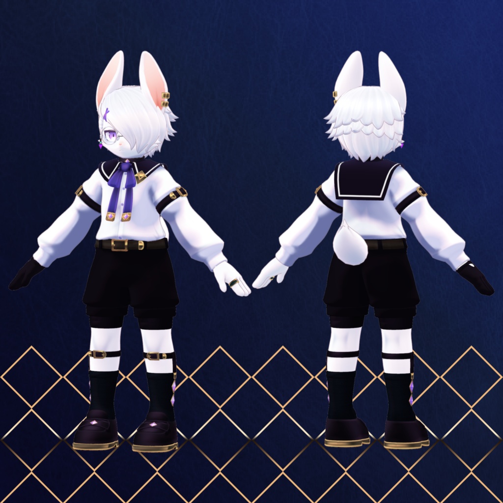 ワズ -Wentworth-【VRChat/VRM対応3Dアバター】