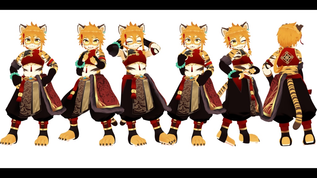 シン・シャオハオ -New Xiaohao-【VRChat/VRM対応3Dアバター】