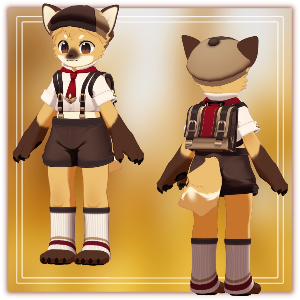 ウィート -Wheat-【VRChat/VRM対応3Dアバター】