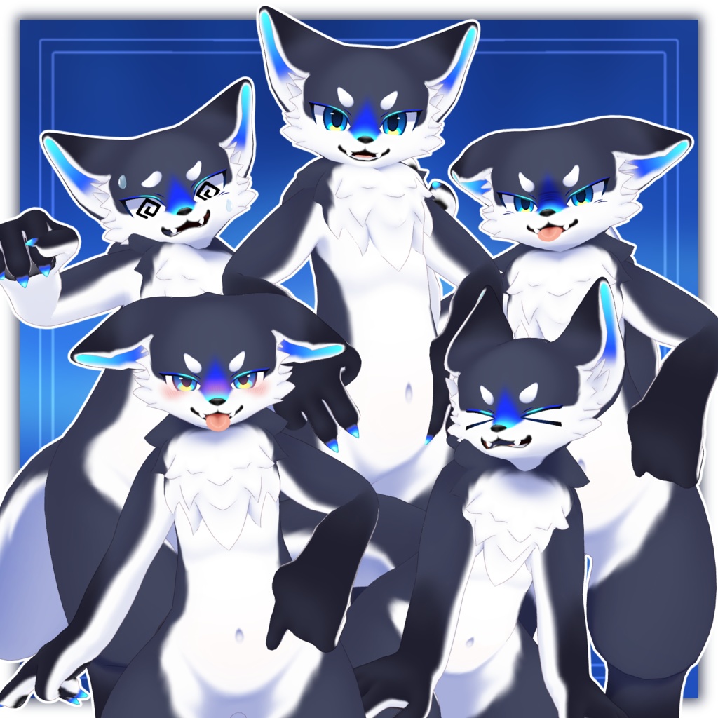 画 -Kaku-【VRChat/VRM対応3Dアバター】