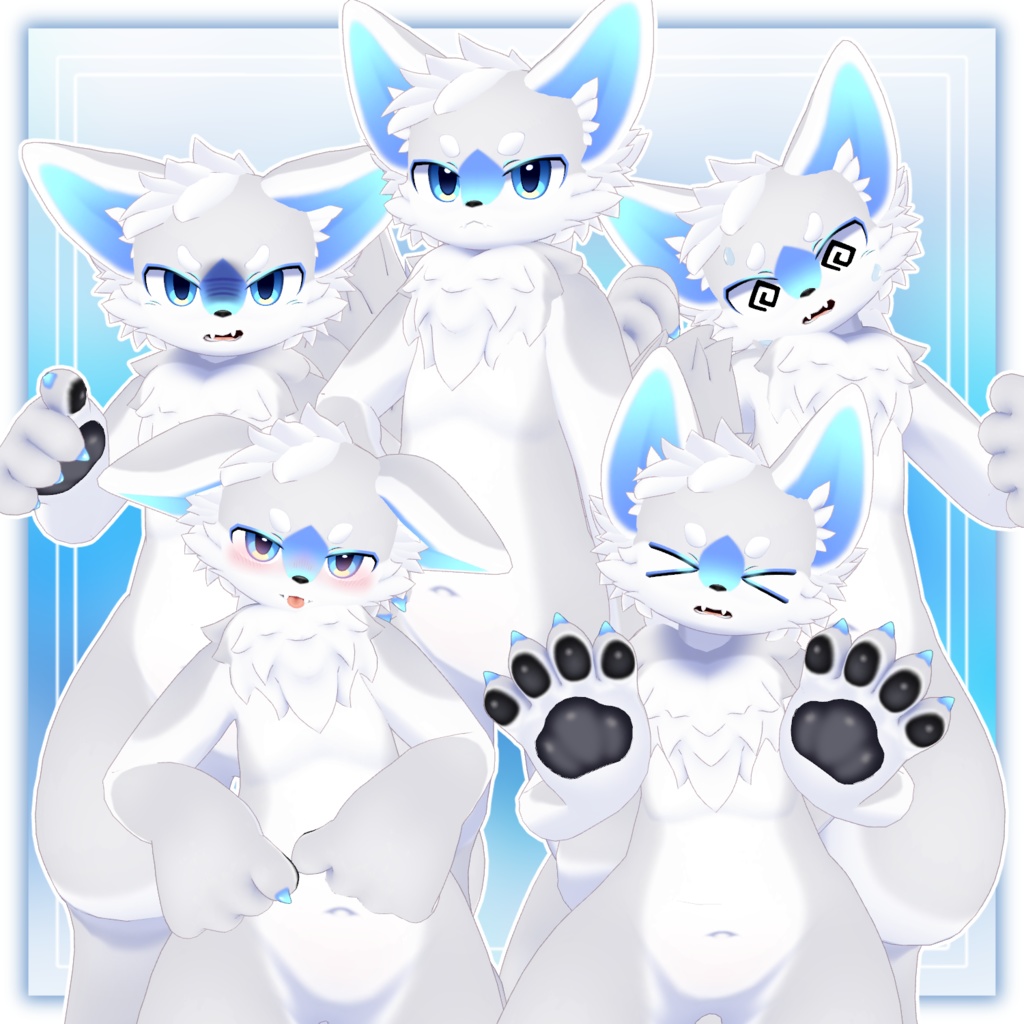 類 -Rui-【VRChat/VRM対応3Dアバター】