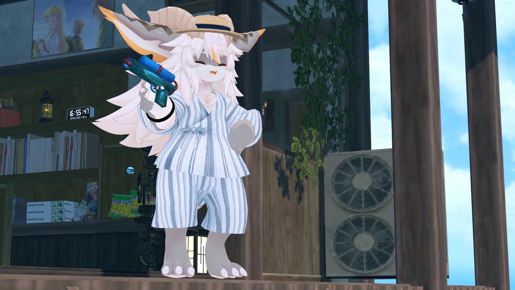 【フォシュニア専用衣装モデル】甚平 -Jinbei-