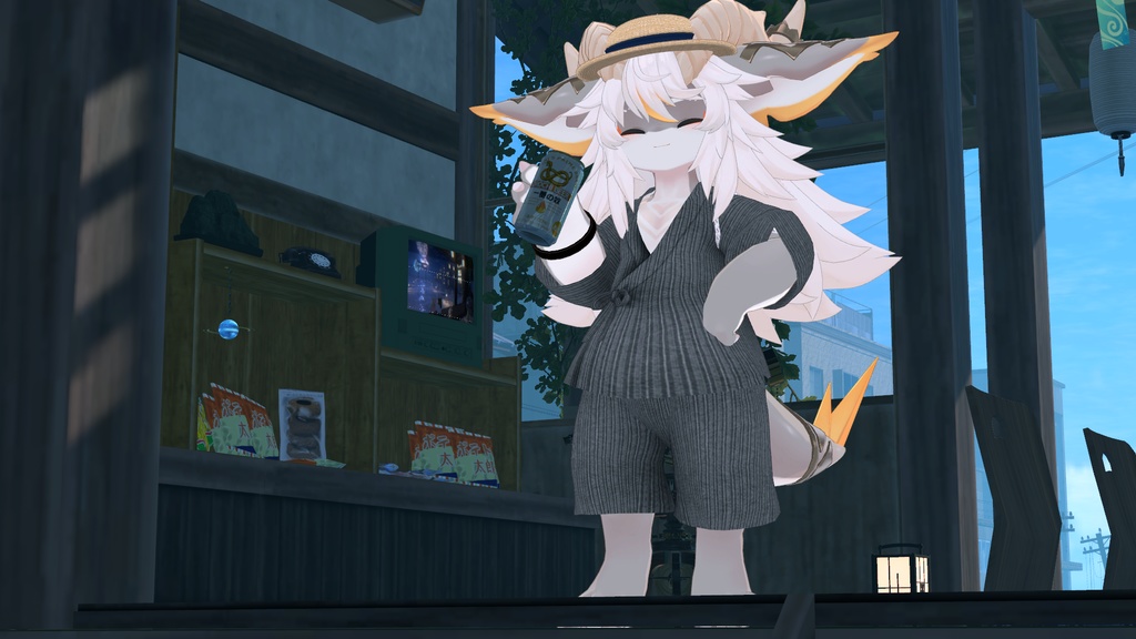 【フォシュニア専用衣装モデル】甚平 -Jinbei-