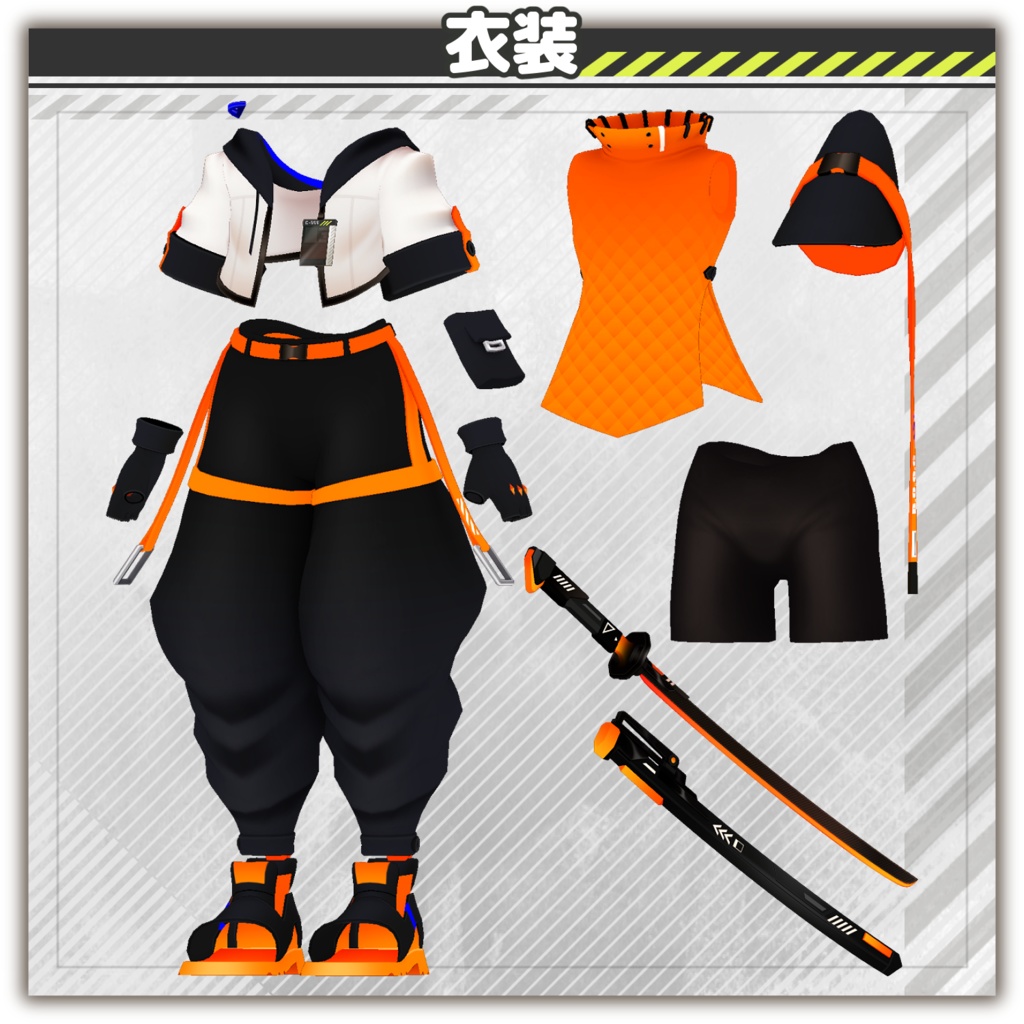 フォルカー -Volker-【VRChat/VRM対応3Dアバター】