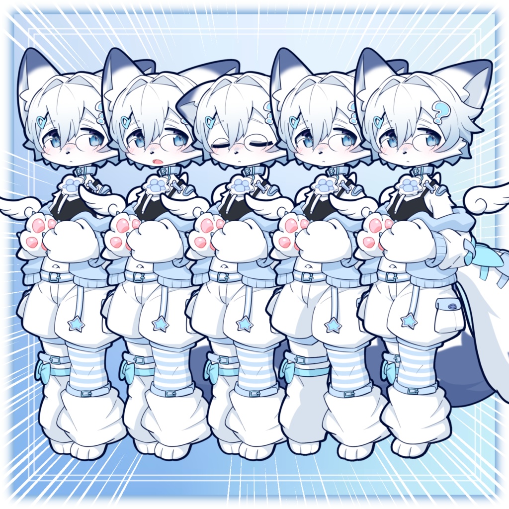 ぷにぷにレムチャン イラストセット【#ぷにぷにあばたー】