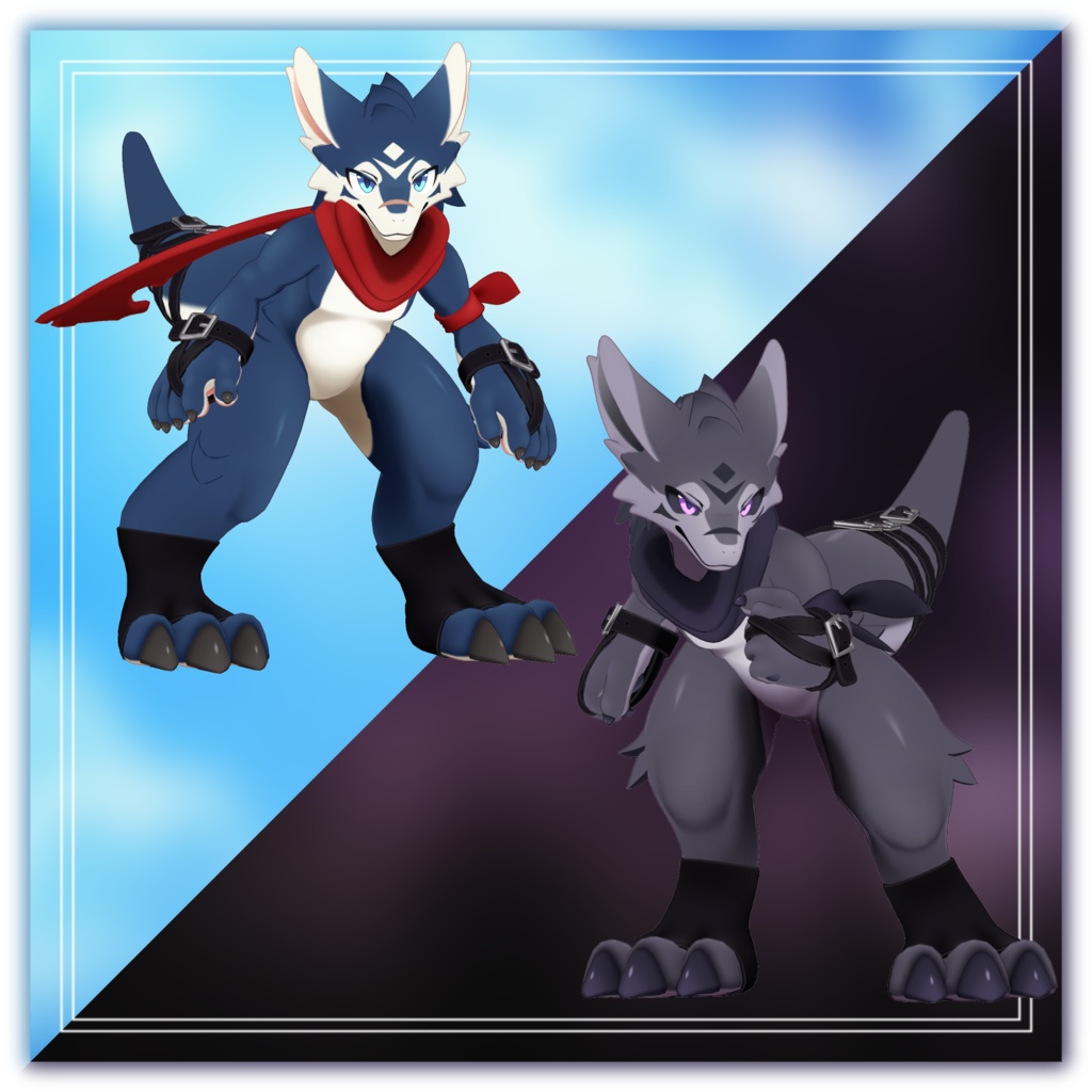 ラドルス -Radlus-【VRChat用3Dアバター】