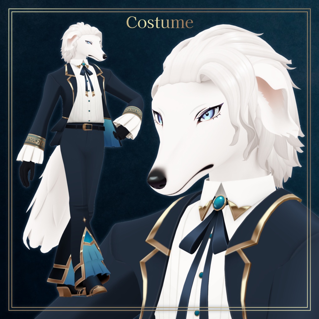 イヴァエル -Ivael-【VRChat用3Dアバター】