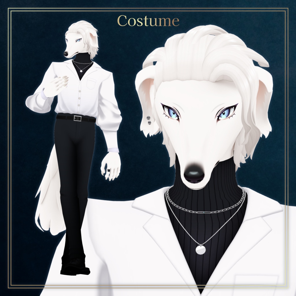 イヴァエル -Ivael-【VRChat用3Dアバター】