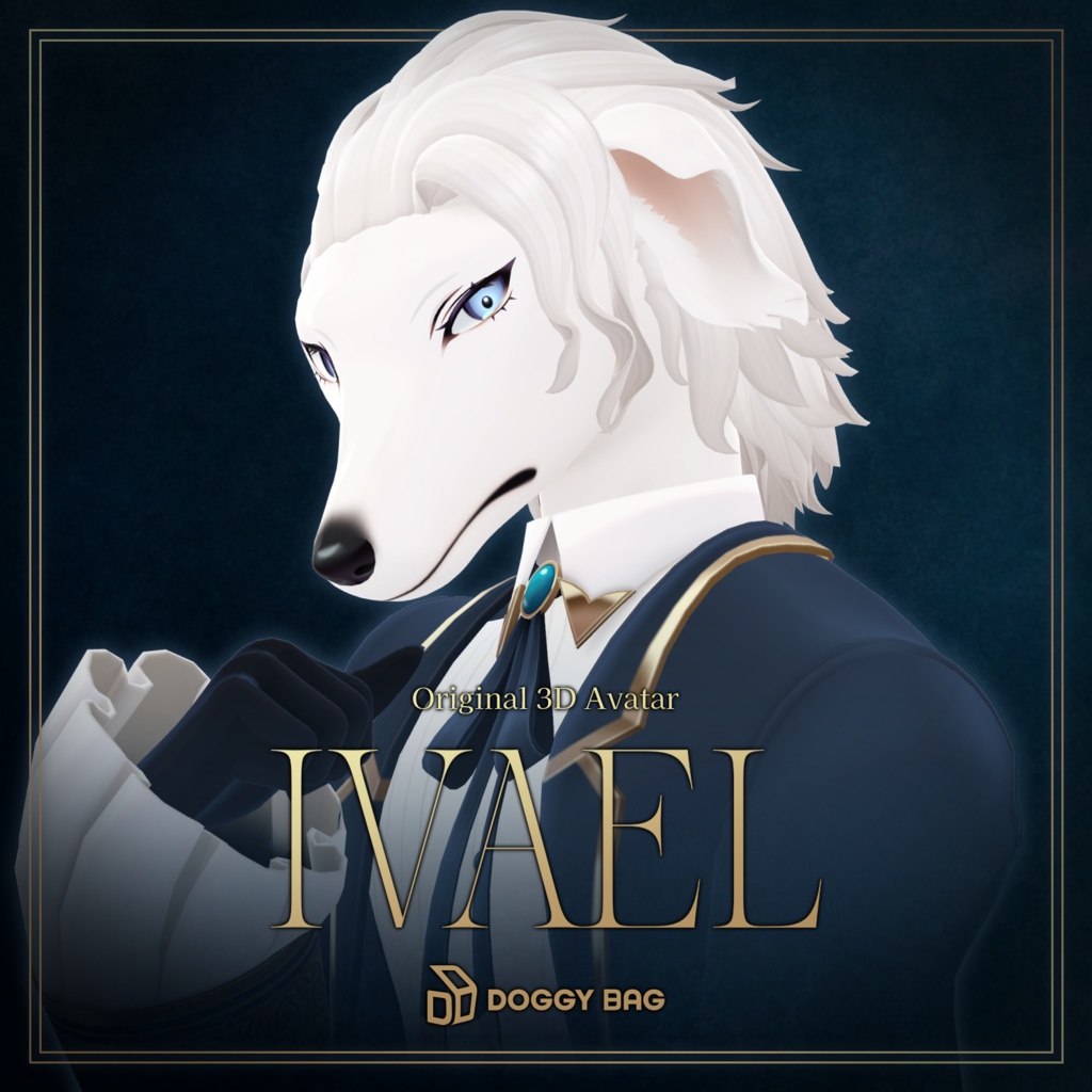 イヴァエル -Ivael-【VRChat用3Dアバター】