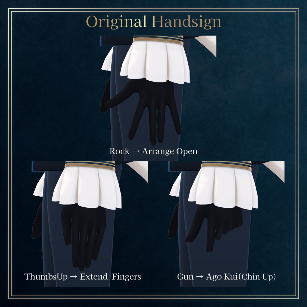 イヴァエル -Ivael-【VRChat用3Dアバター】