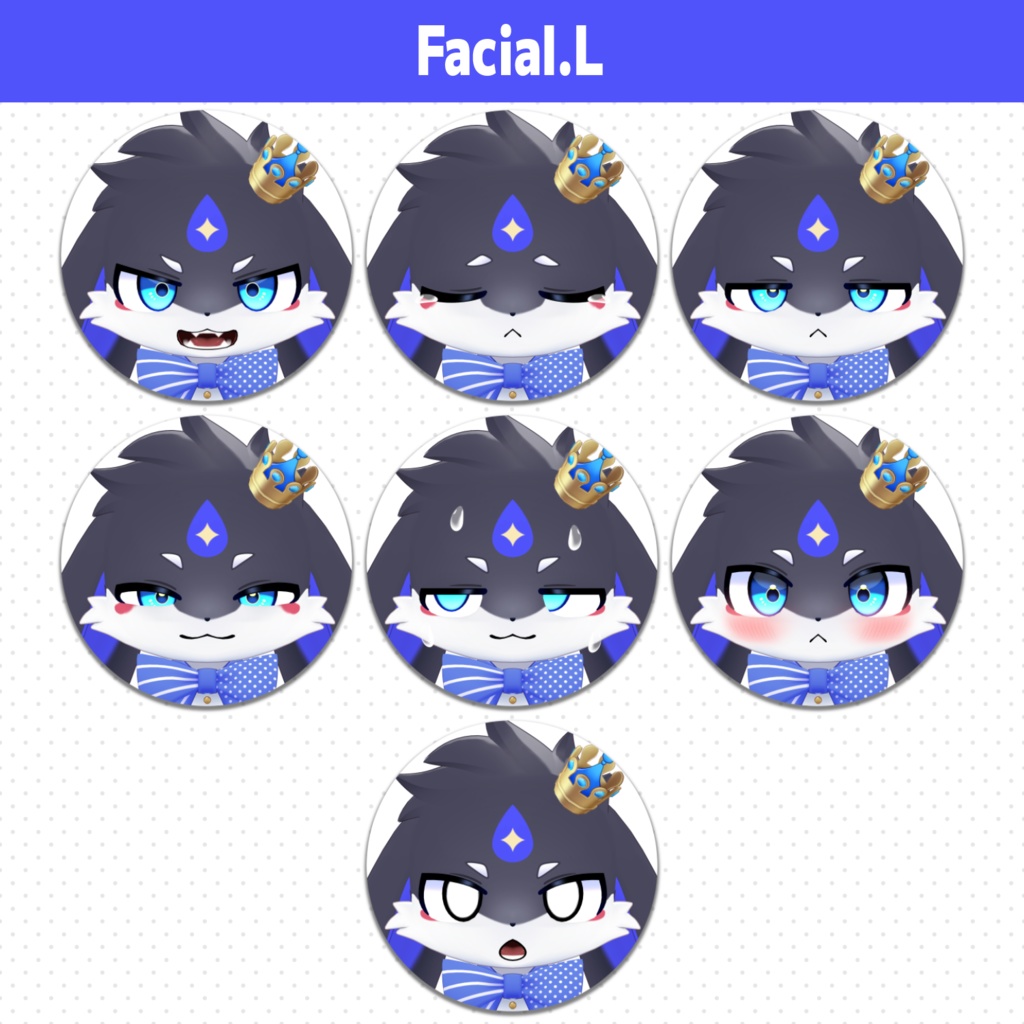 【販売記念セール¥5,000→¥4,000】アクアル -Aqual-【VRChat用3Dアバター】