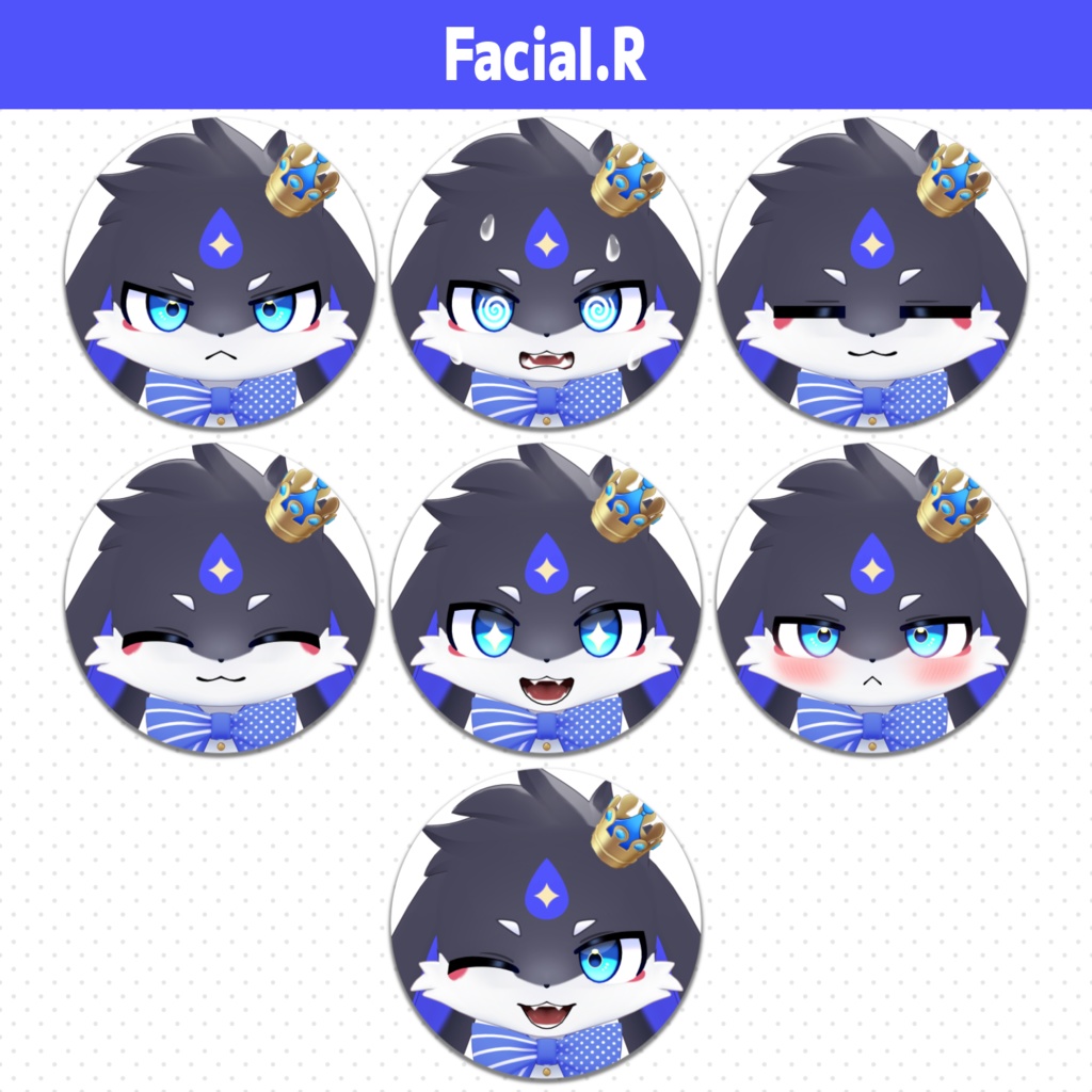 【販売記念セール¥5,000→¥4,000】アクアル -Aqual-【VRChat用3Dアバター】