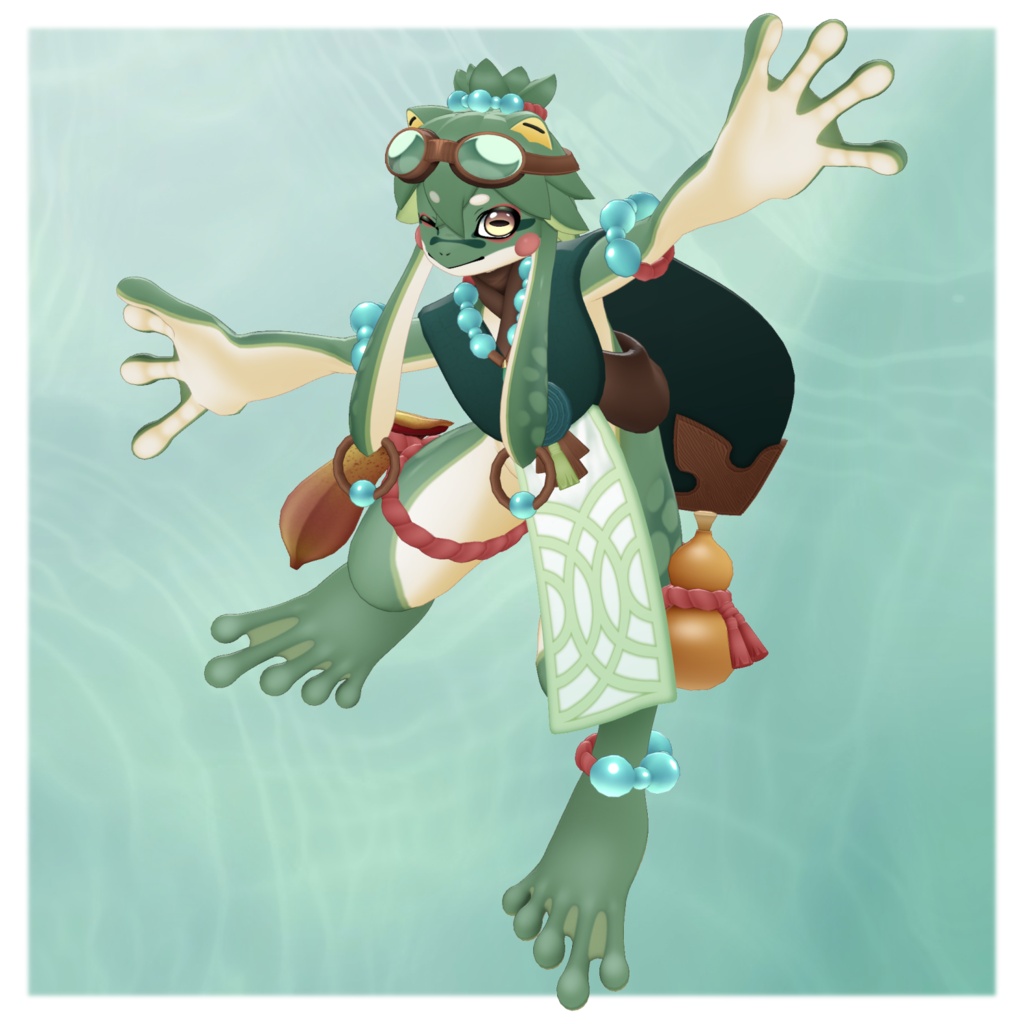 【セール中¥6,000→¥5,000】アマガロ -Amagaro-【VRChat用3Dアバター】