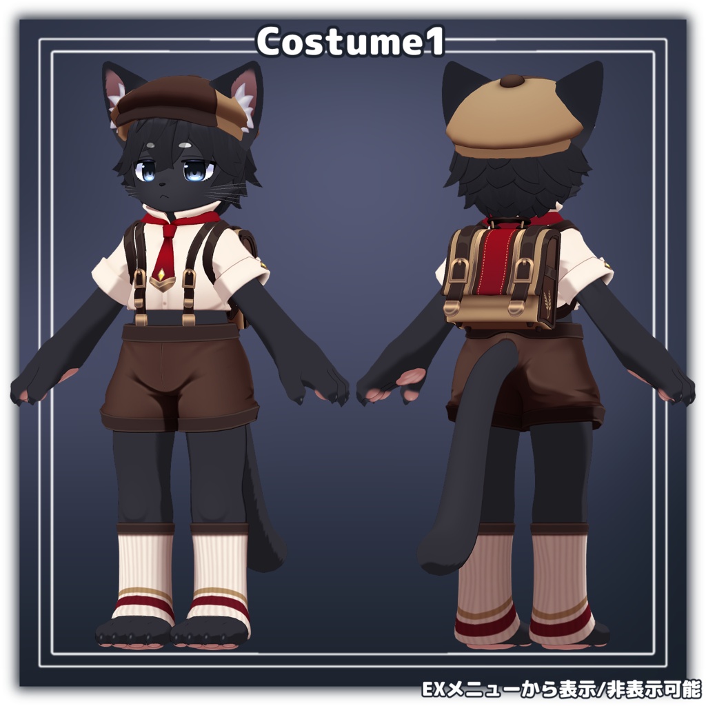 【記念セール中¥5,500→¥4,500】ライ -Rye-【VRChat用3Dアバター】