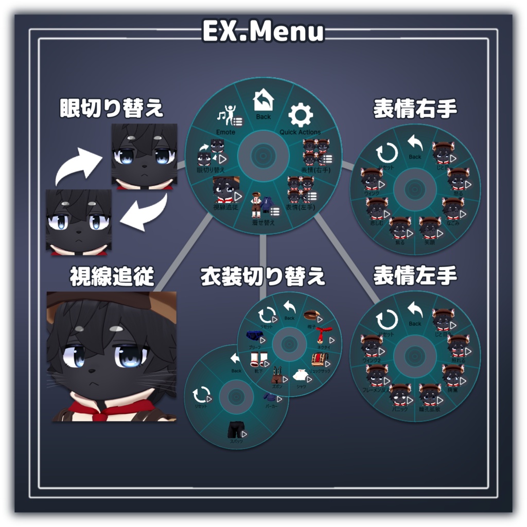 ライ -Rye-【VRChat用3Dアバター】