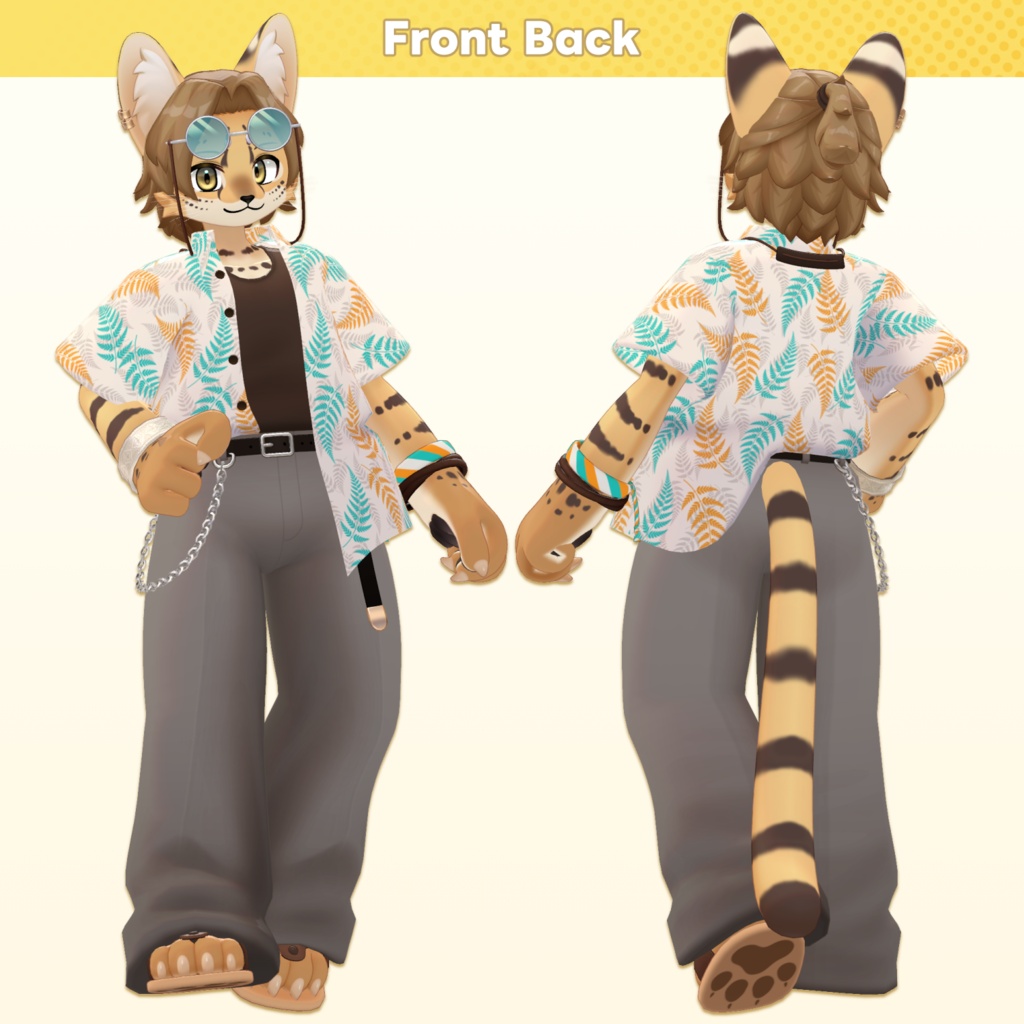 【📢9/7まで¥5,500→¥4,500】シルファール -Sirfahl-【VRChat用3Dアバター】