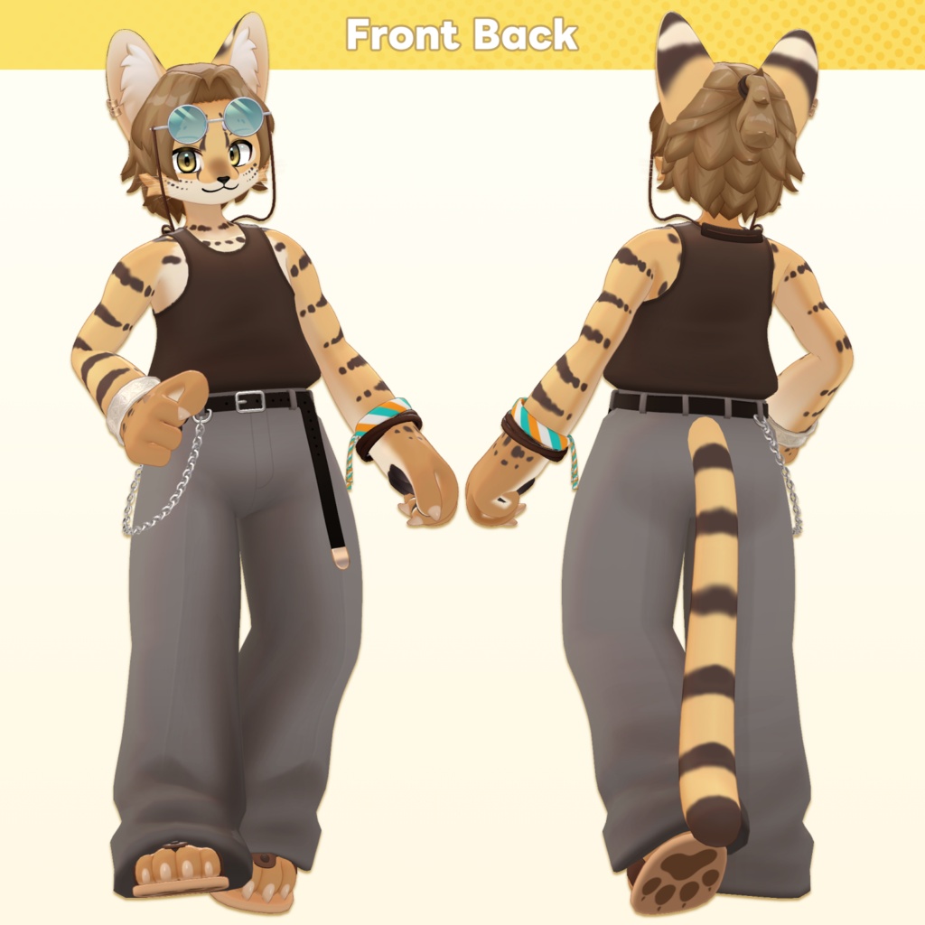 【📢9/7まで¥5,500→¥4,500】シルファール -Sirfahl-【VRChat用3Dアバター】