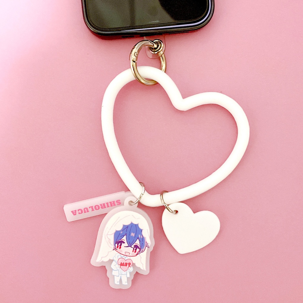 ジュリエットのバカ『🤍白ルカ🤍 スマホハンドストラップ』