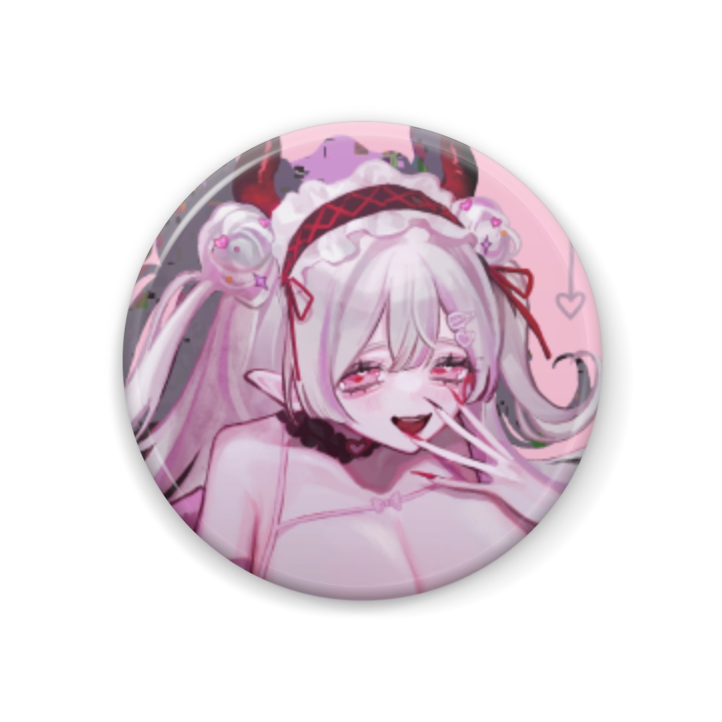 喰夢はむ 缶バッチ