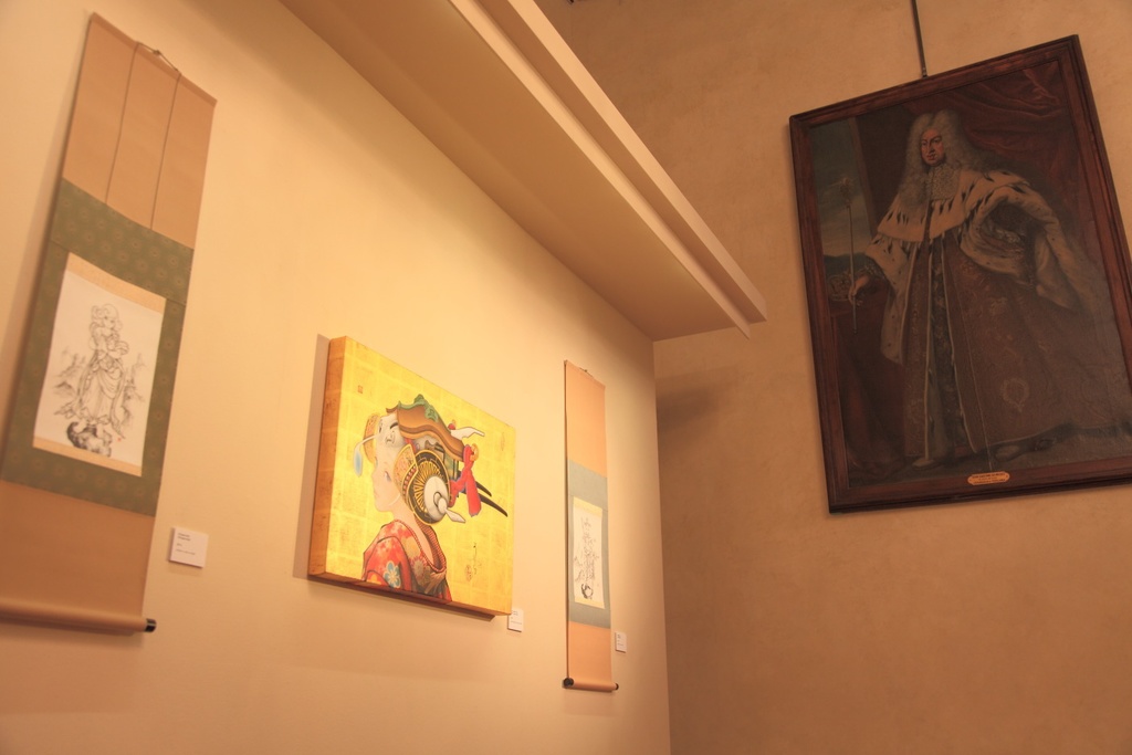 絵画「ZERO MOMENT POINT」のための下絵 鉛筆線画直筆素描 オリジナル1点