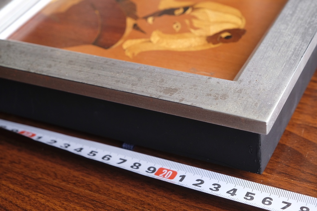 木象嵌「初春の髪」① フィレンツェZouganista工房で制作 伝統工芸 オリジナル一点